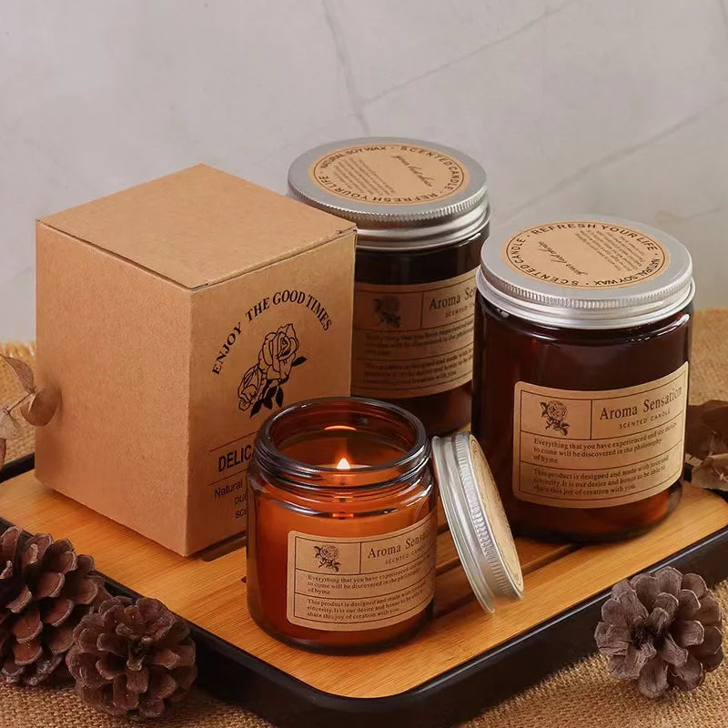 Aromatherapy Soy Glass Candle